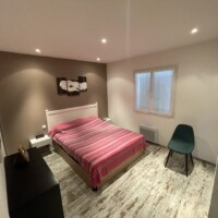 chambre rose fenetre location villa corse du sud borivoli figari porto-vecchio
