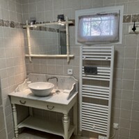 salle de bain evier location villa corse du sud borivoli figari porto-vecchio
